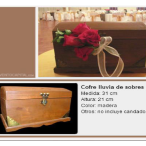 Cofre en madera decorado. Arte láser.