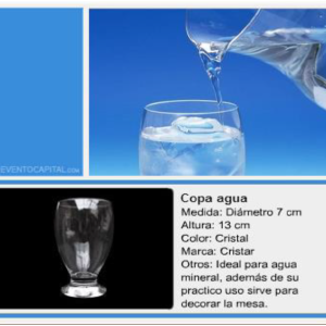Copa de agua