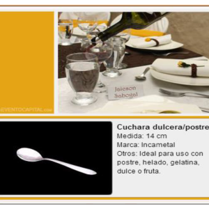 Cuchara de postre